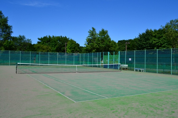 恵庭ふるさと公園庭球場