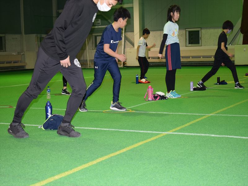 北海道ハイテクACアカデミーの「走り方教室」