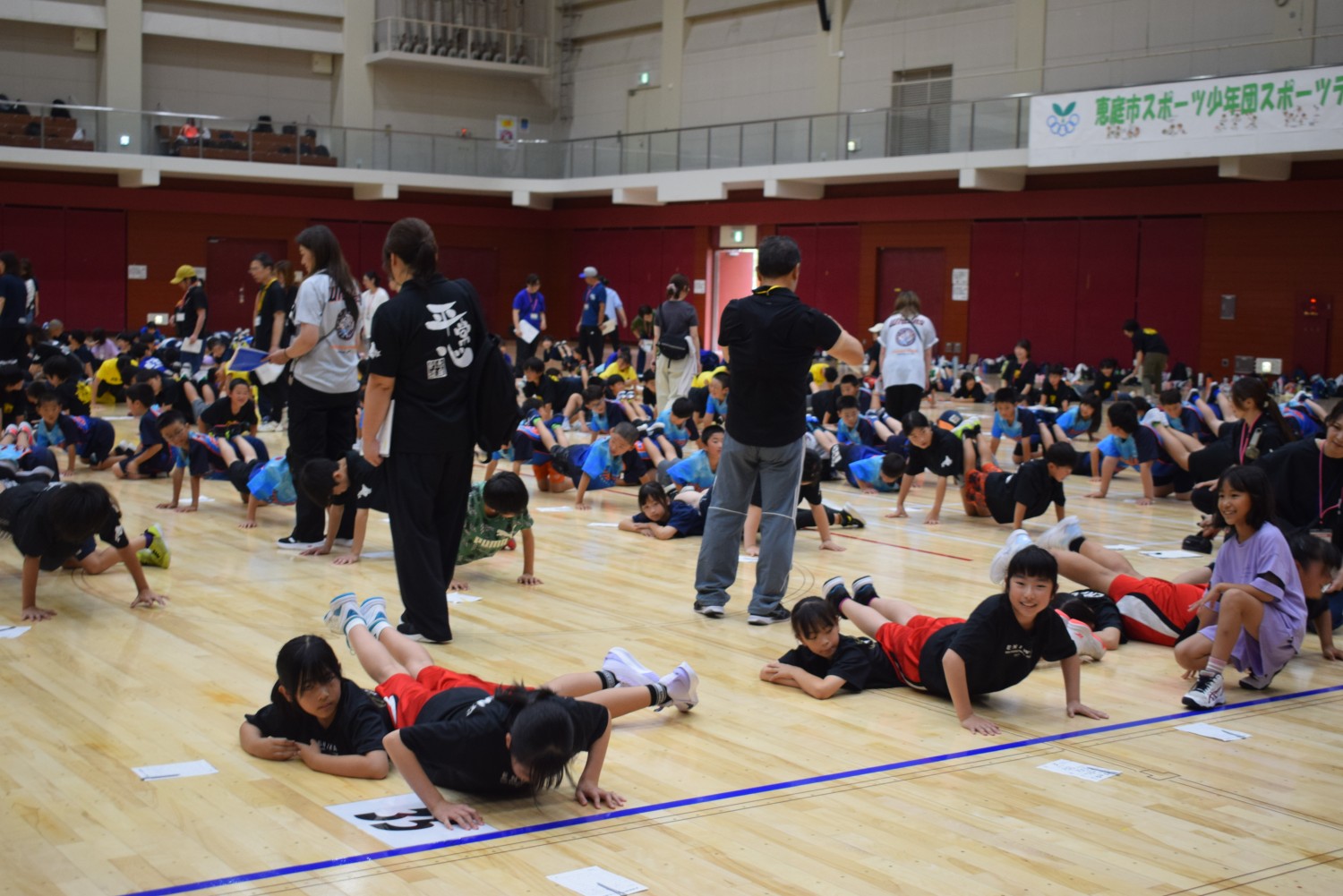 スポーツ少年団本部 テスト会(夏) を開催しました。