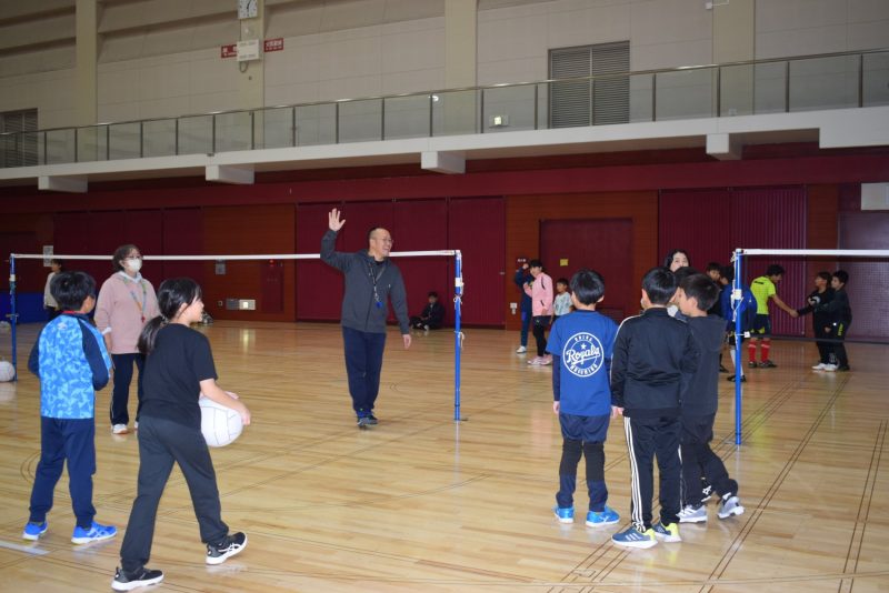「ワンポイントミニバレー教室」開催のお知らせ