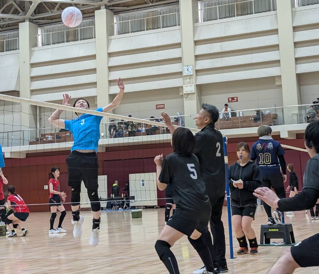 「第４０回恵庭市民ミニバレー大会」を開催しました。